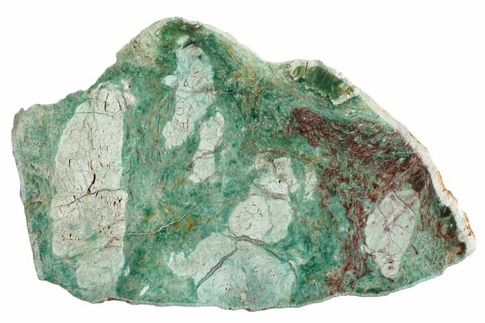 Polished Fuchsite Chert (Dragon Stone) Slab - Australia #250369